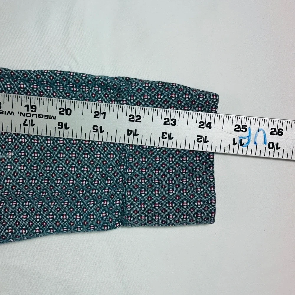 Banana Republic Mens Button Down Shirt‎ Untucked Fit Organic Cotton Small